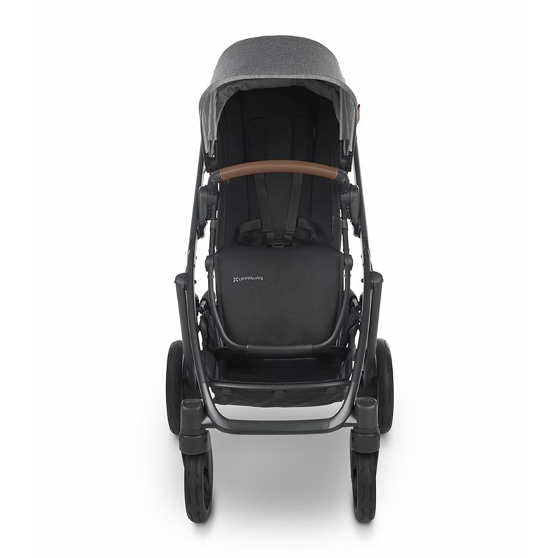 Stroller with Bassinet and Adjustable Canopy in Gray 2