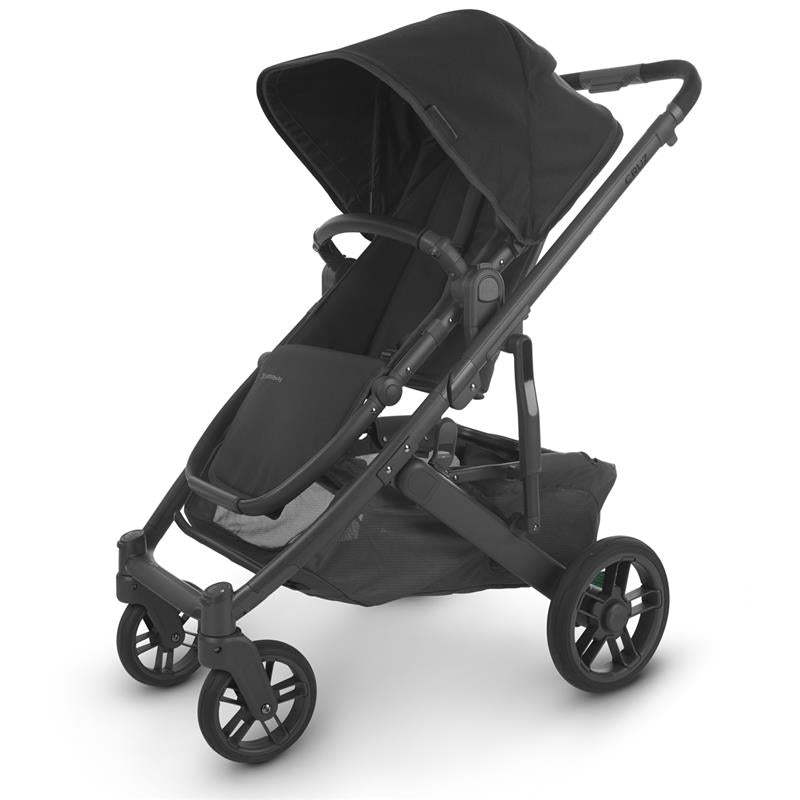 Baby Stroller Black with Enhanced Features