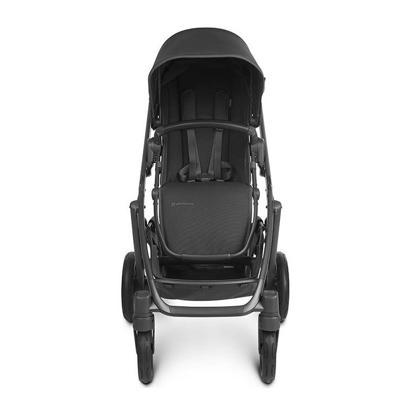 Versatile Baby Stroller in Black with Expandable Seating 6