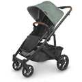 Compact Stroller Green with Reversible Seat and Storage