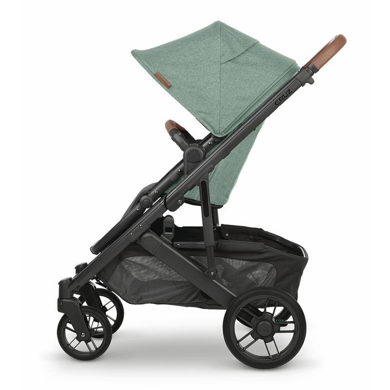 Compact Stroller Green with Reversible Seat and Storage 7