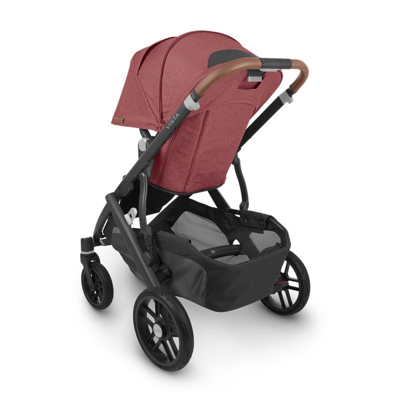 Convertible Stroller in Red with Multiple Configurations 2