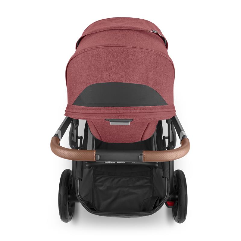 Convertible Stroller in Red with Multiple Configurations 3