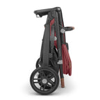 Convertible Stroller in Red with Multiple Configurations 4