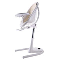 High Chair with Adjustable Features in White