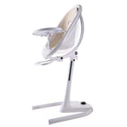 High Chair with Adjustable Features in White