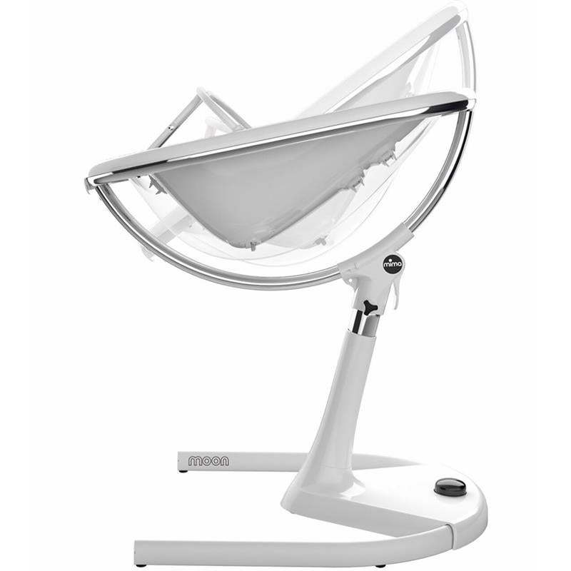 High Chair with Adjustable Features in White 2