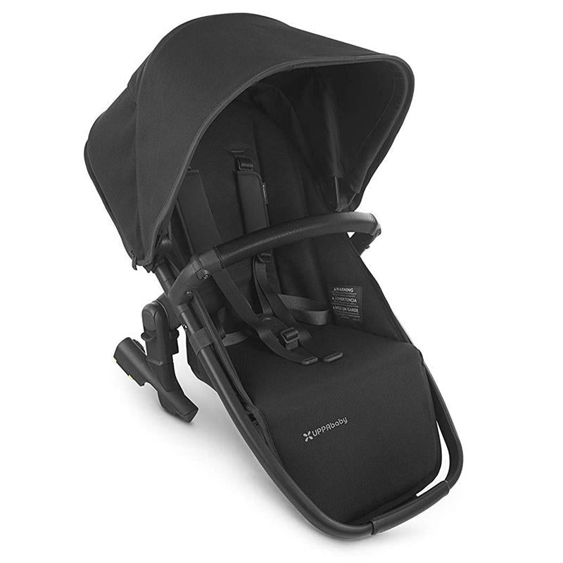 Stroller Seat with Adjustable Canopy in Black