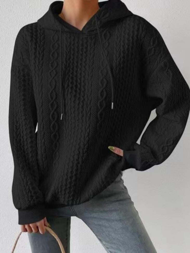 Women's oversized hoodie in various colors, perfect for layering and comfort. 5