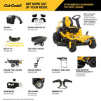 Cub Cadet Ultima Series ZTS1 46 Zero Turn Lawn Mower Amsterdam Style