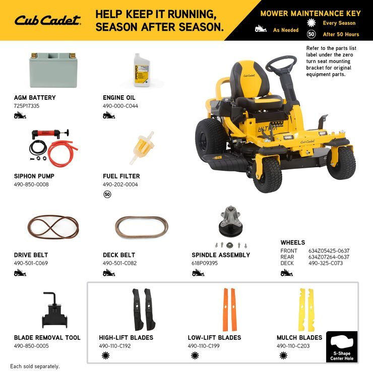 Cub Cadet Ultima Series ZTS1 46 Zero Turn Lawn Mower Amsterdam Style