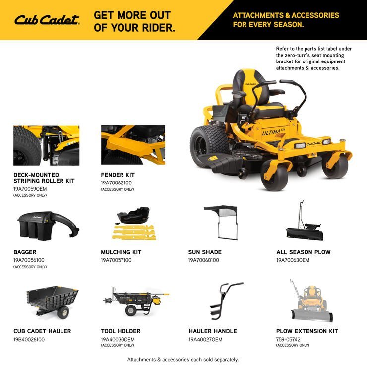 Cub Cadet Ultima ZT2 60 in. 24 HP Gas Zero-Turn Mower Amsterdam Style