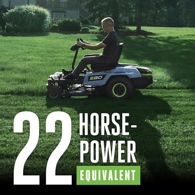 EGO POWER+ 42 in Z6 Zero Turn Mower with e-STEER ZT4205S Amsterdam Style