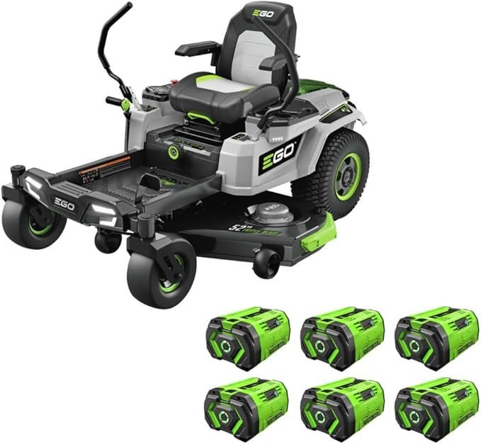 EGO Power+ 52 in Z6 Zero-Turn Riding Mower Kit Amsterdam Style