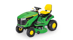 John Deere S120 Mower  42 in. 22 HP V-Twin Gas Hydrostatic Riding Lawn Mower Amsterdam Style