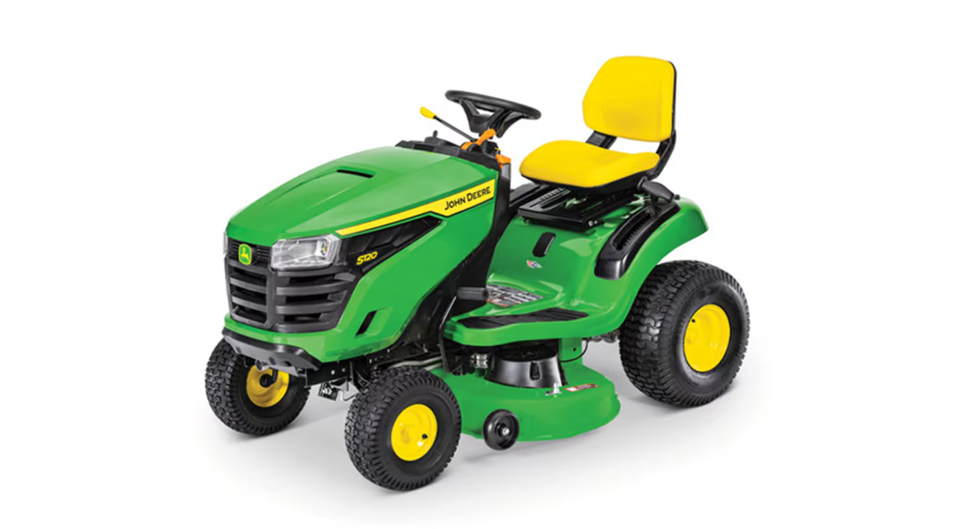 John Deere S120 Mower  42 in. 22 HP V-Twin Gas Hydrostatic Riding Lawn Mower Amsterdam Style