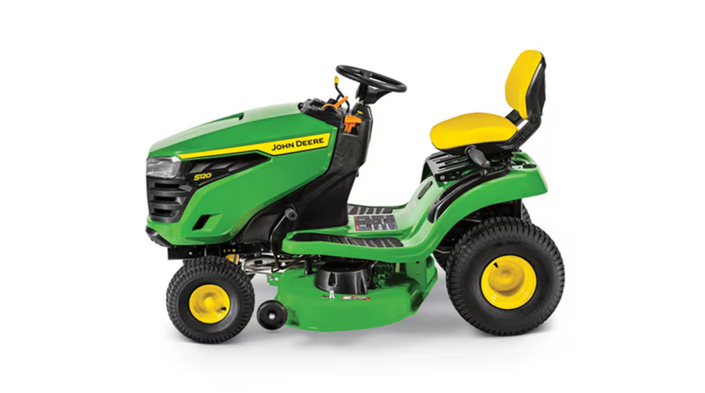 John Deere S120 Mower  42 in. 22 HP V-Twin Gas Hydrostatic Riding Lawn Mower Amsterdam Style