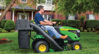 John Deere S120 Mower  42 in. 22 HP V-Twin Gas Hydrostatic Riding Lawn Mower Amsterdam Style