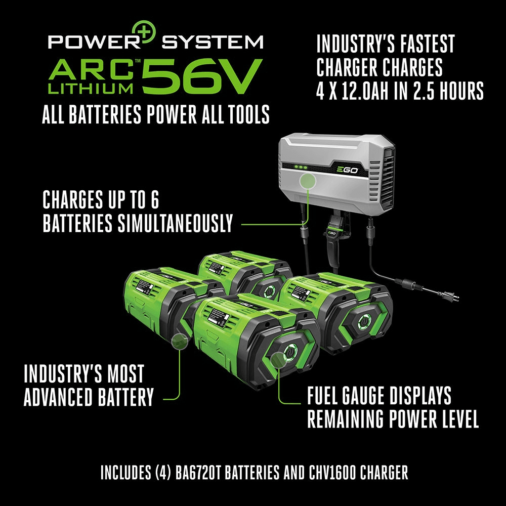 EGO Power Z6+ 42″ 56-Volt Lithium-Ion  Zero Turn Mower Amsterdam Style