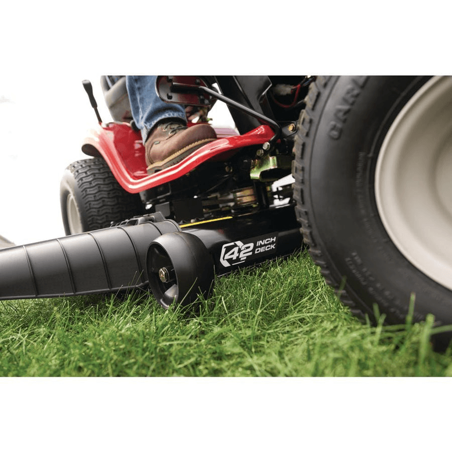 Troy-Bilt Bronco 42” Automatic Drive Gas Riding Lawn Tractor Amsterdam Style