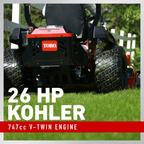 Toro Titan Max 60in Dual Hydrostatic Zero Turn Riding Mower Amsterdam Style