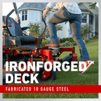 Toro Titan Max 60in Dual Hydrostatic Zero Turn Riding Mower Amsterdam Style