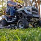 Murray mt100 Riding Lawn Tractor Mower 42 in. 13.5 HP 500cc E1350 Series Briggs and Stratton Engine 6-Speed Manual Gas Amsterdam Style