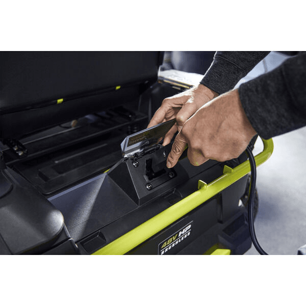 Ryobi 48V Brushless 54in Electric Riding Zero Turn Mower Amsterdam Style