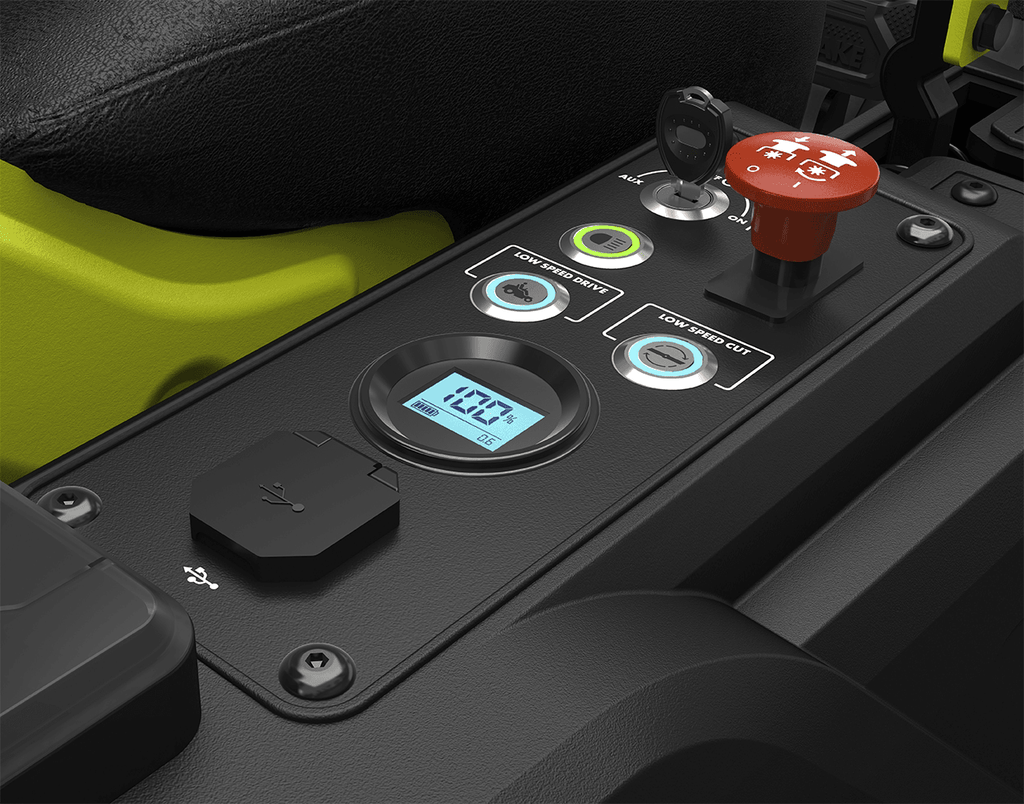 RYOBI 48V 42 inch Electric Riding Zero Turn Mower Amsterdam Style