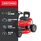 Craftsman R110 30in 10.5 HP 344cc 6-Speed Riding Lawn Mower Amsterdam Style