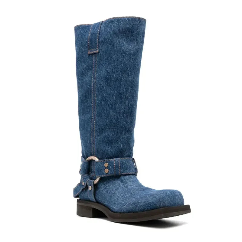 Ankle Armor Chunky Boots Amsterdam Style