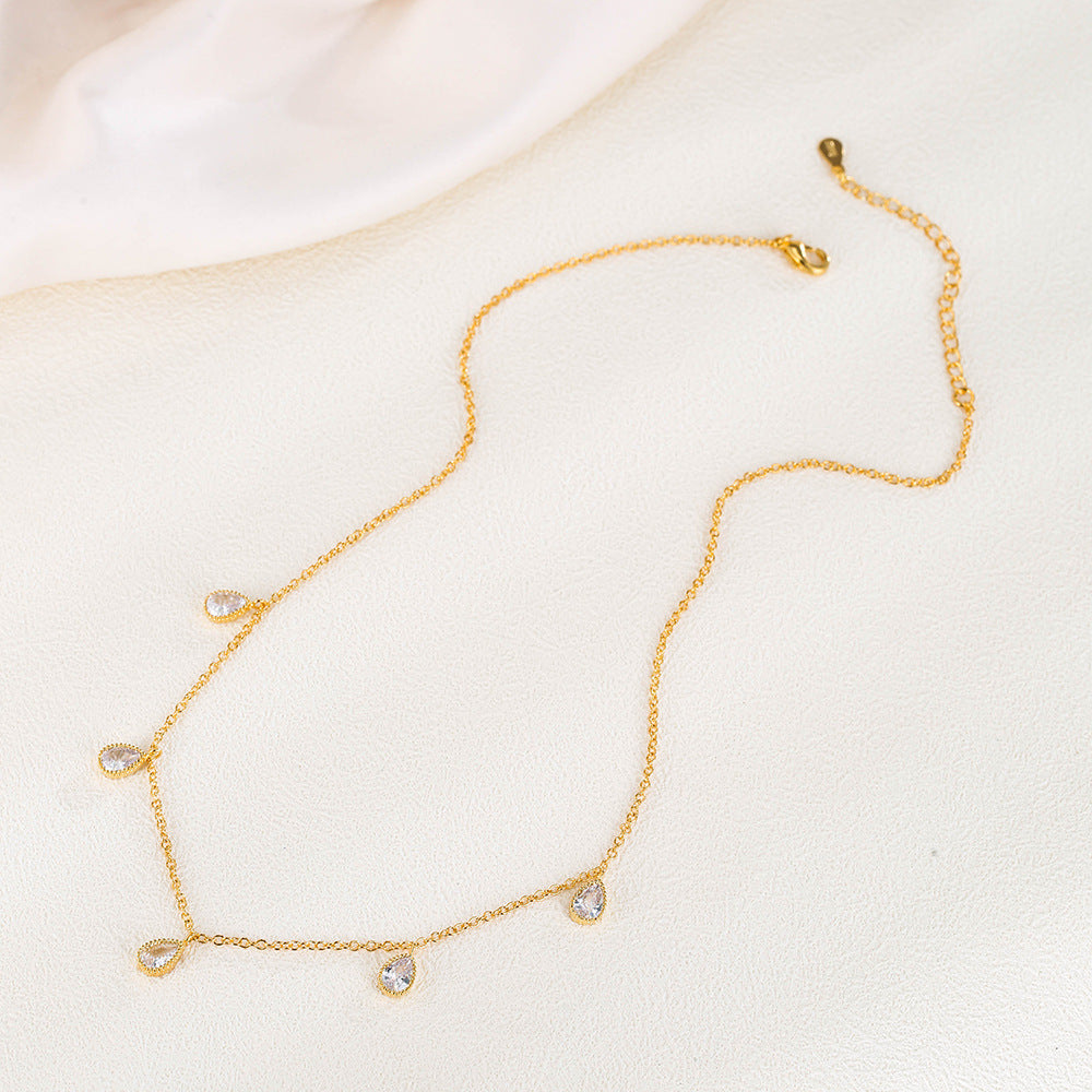 Elysian Droplet Necklace Winsleyco