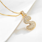 Letter Luxe Necklace Winsleyco