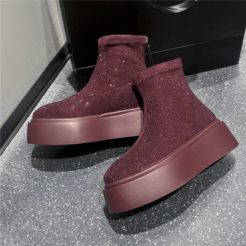 Rustic Radiance Chic Boots Amsterdam Style