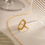 Golden Hollow Ring Winsleyco