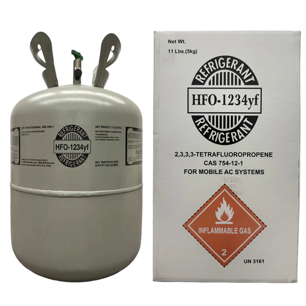 11 LB R1234yf Low-GWP Automotive AC Refrigerant Amsterdam Style