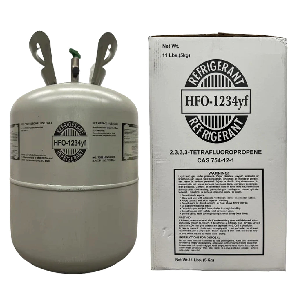 11 LB R1234yf Low-GWP Automotive AC Refrigerant Amsterdam Style