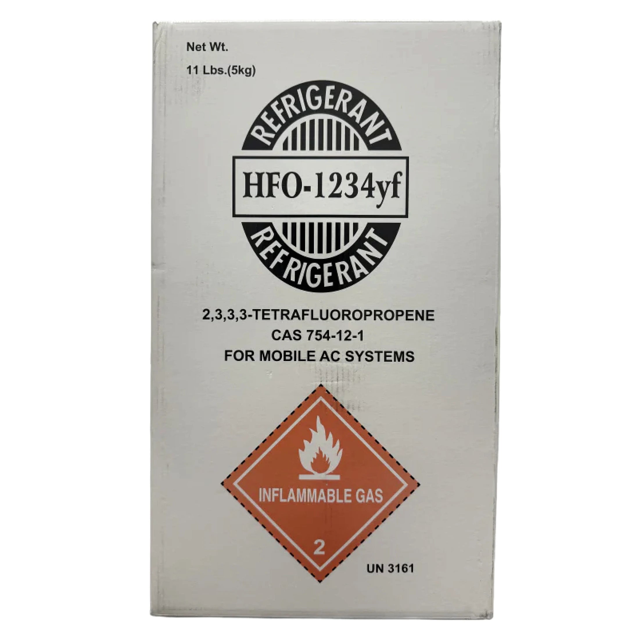 11 LB R1234yf Low-GWP Automotive AC Refrigerant Amsterdam Style