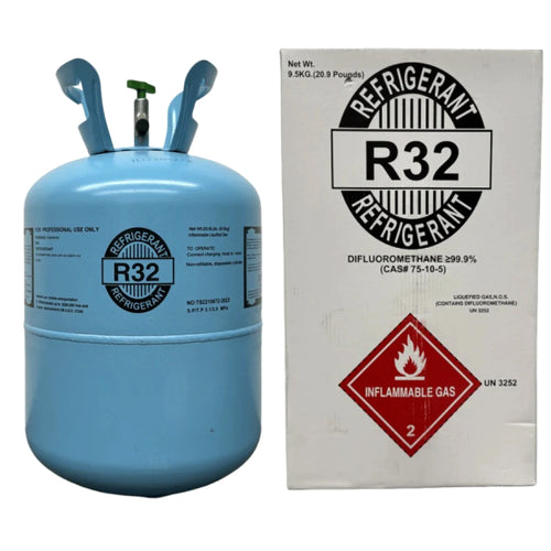 20.9 LB R-32 (Difluoromethane) A2L Refrigerant Gas for HVAC Systems Amsterdam Style