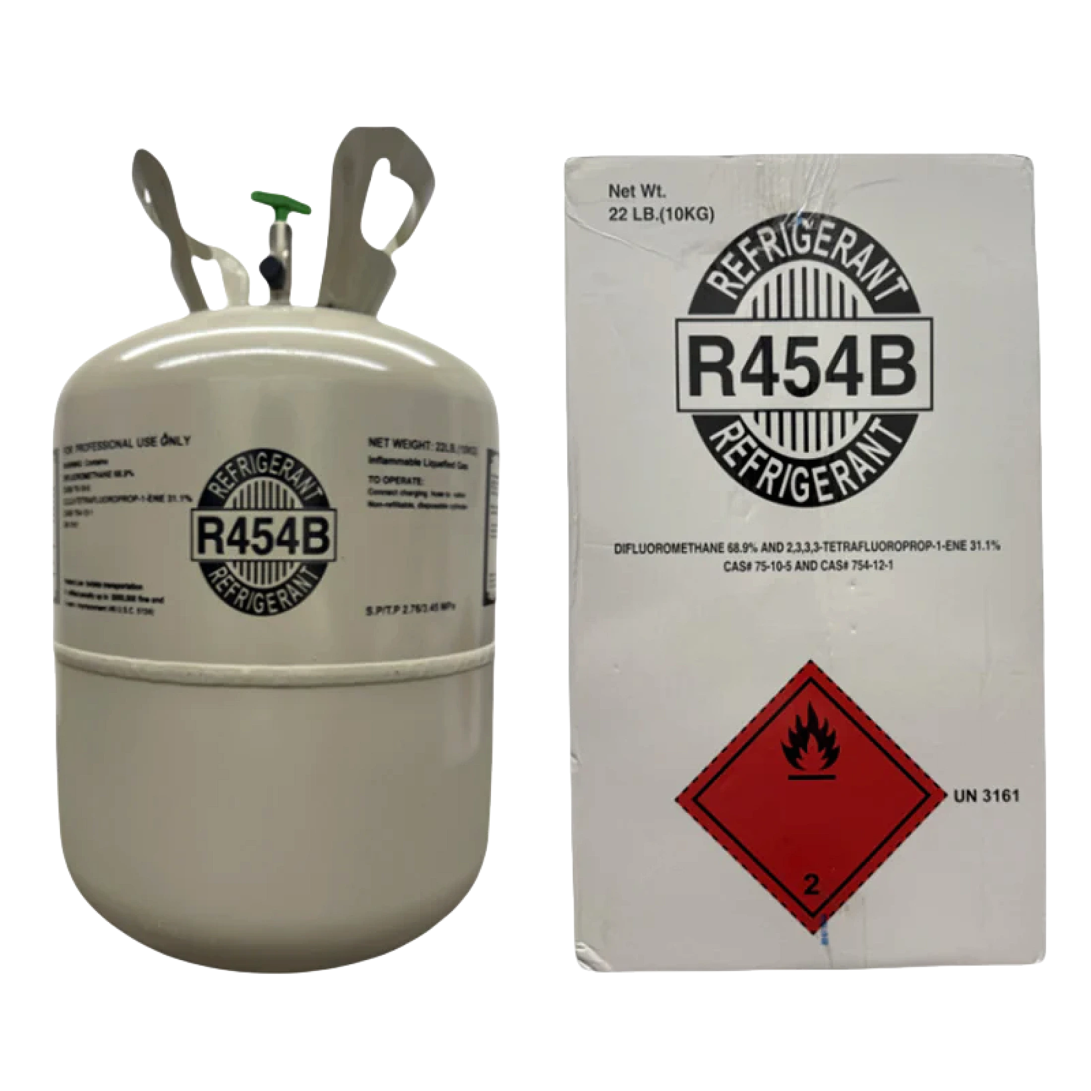 22LB R454B (R-454B) Refrigerant Gas Amsterdam Style