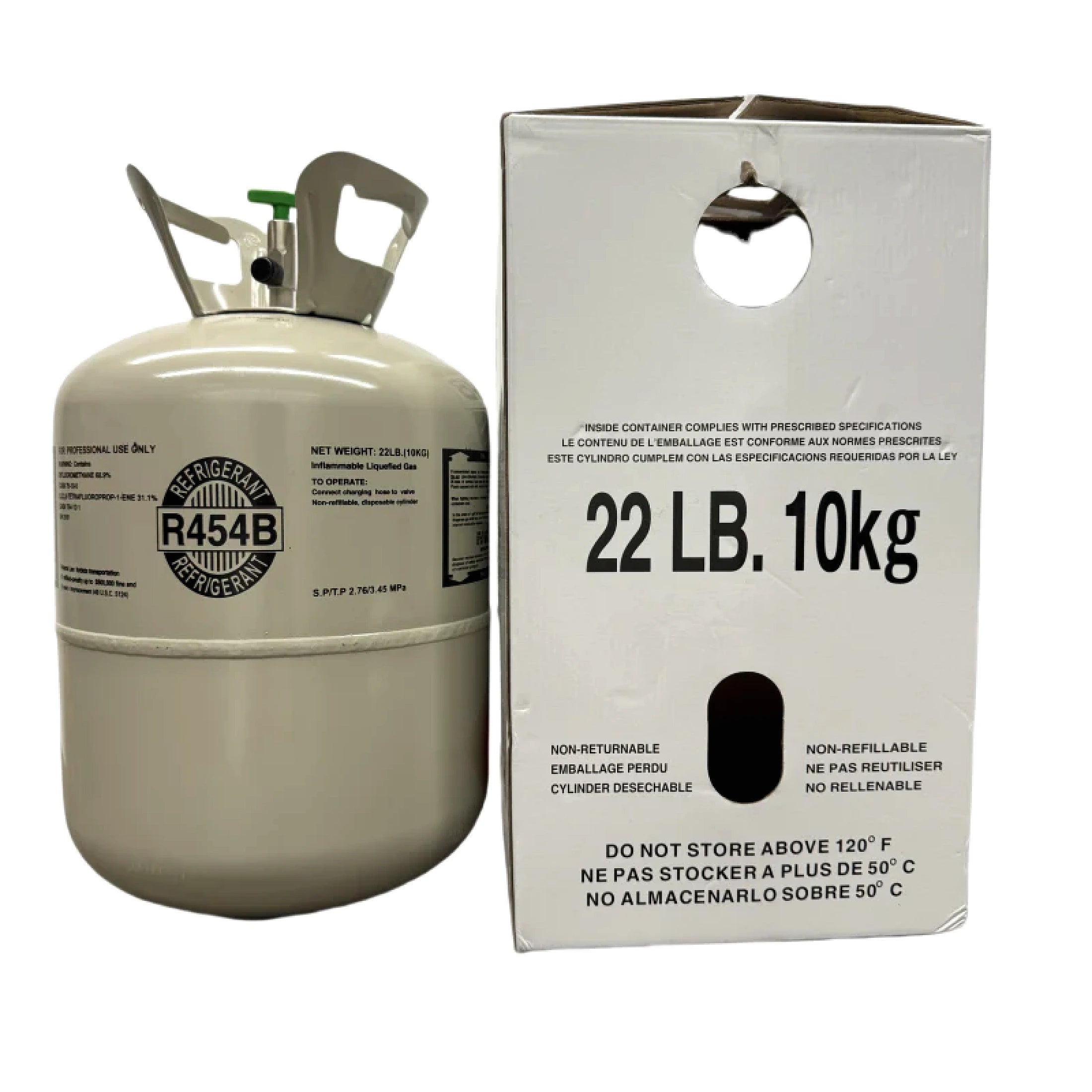 22LB R454B (R-454B) Refrigerant Gas Amsterdam Style