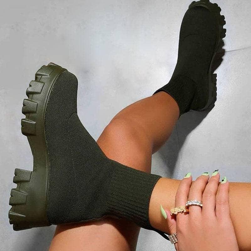 Rizzal Sock Boots Amsterdam Style