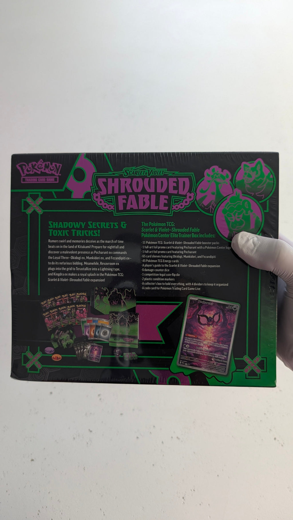 Shrouded Fable Pokemon Center Elite Trainer Box - SV1: Shrouded Fable (SFA)