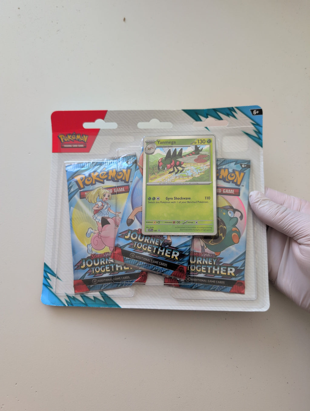 Journey Together 3 Pack Blister [Yanmega] - SV09: Journey Together (JTG)
