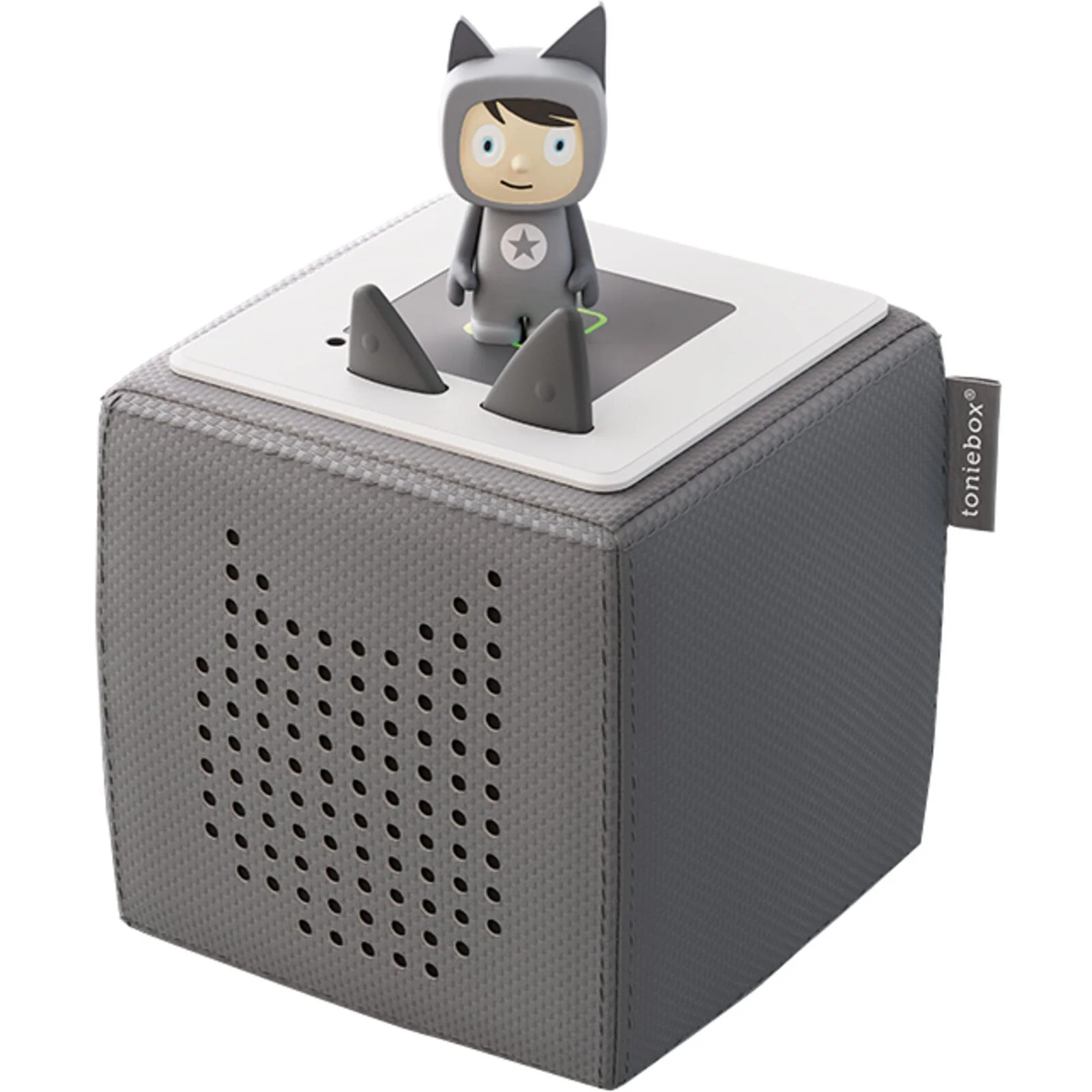Tonies Toniebox Starter Set Anthracite with charging station and Creative-Tonie