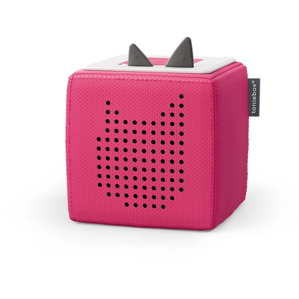 Tonies Toniebox Starter Set Pink with charging station and Creative-Tonie