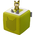 Tonies Toniebox Starter Set Green with charging station and Creative-Tonie