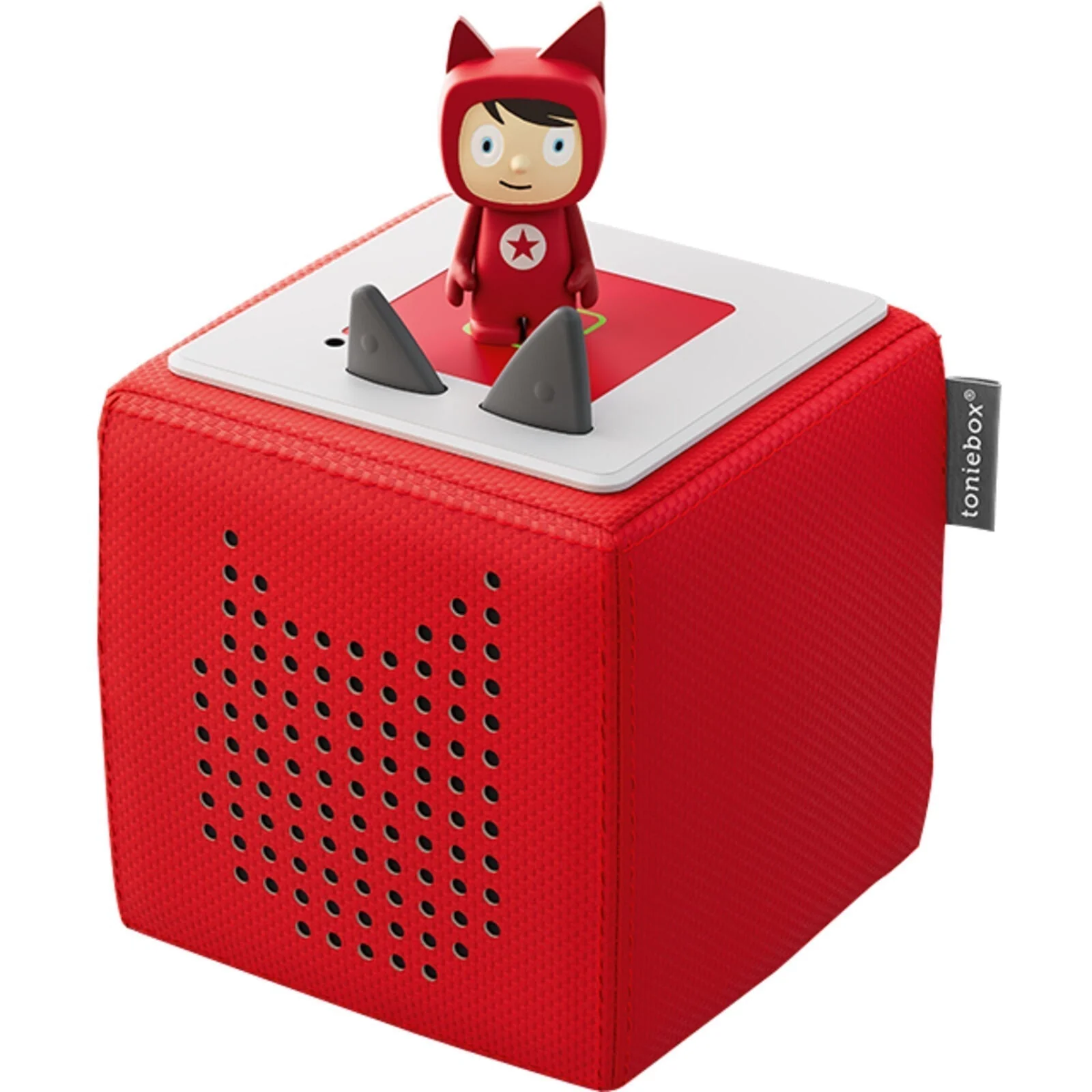 Tonies Toniebox Starter Set Red with charging station and Creative-Tonie