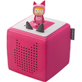 Tonies Toniebox Starter Set Pink with charging station and Creative-Tonie