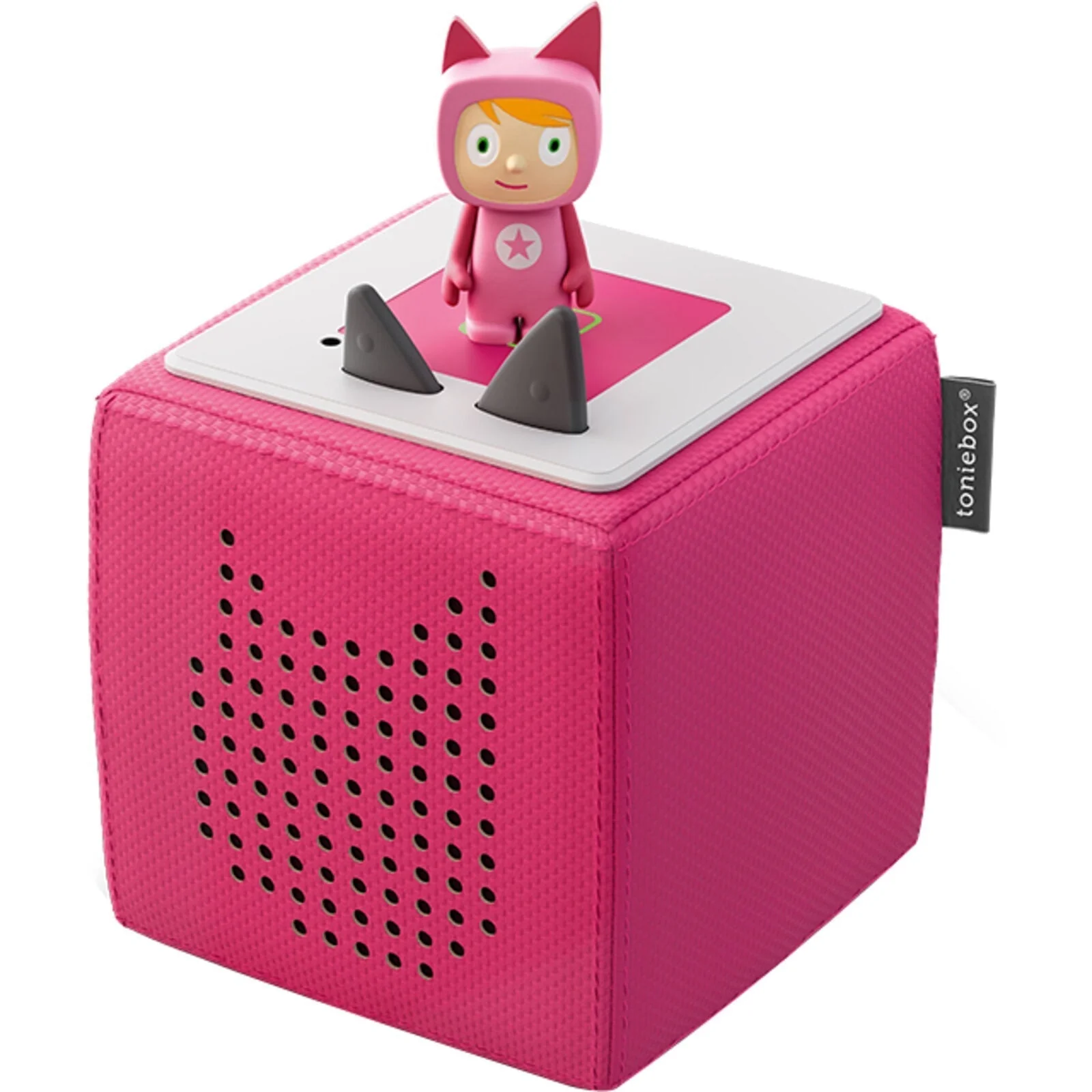 Tonies Toniebox Starter Set Pink with charging station and Creative-Tonie